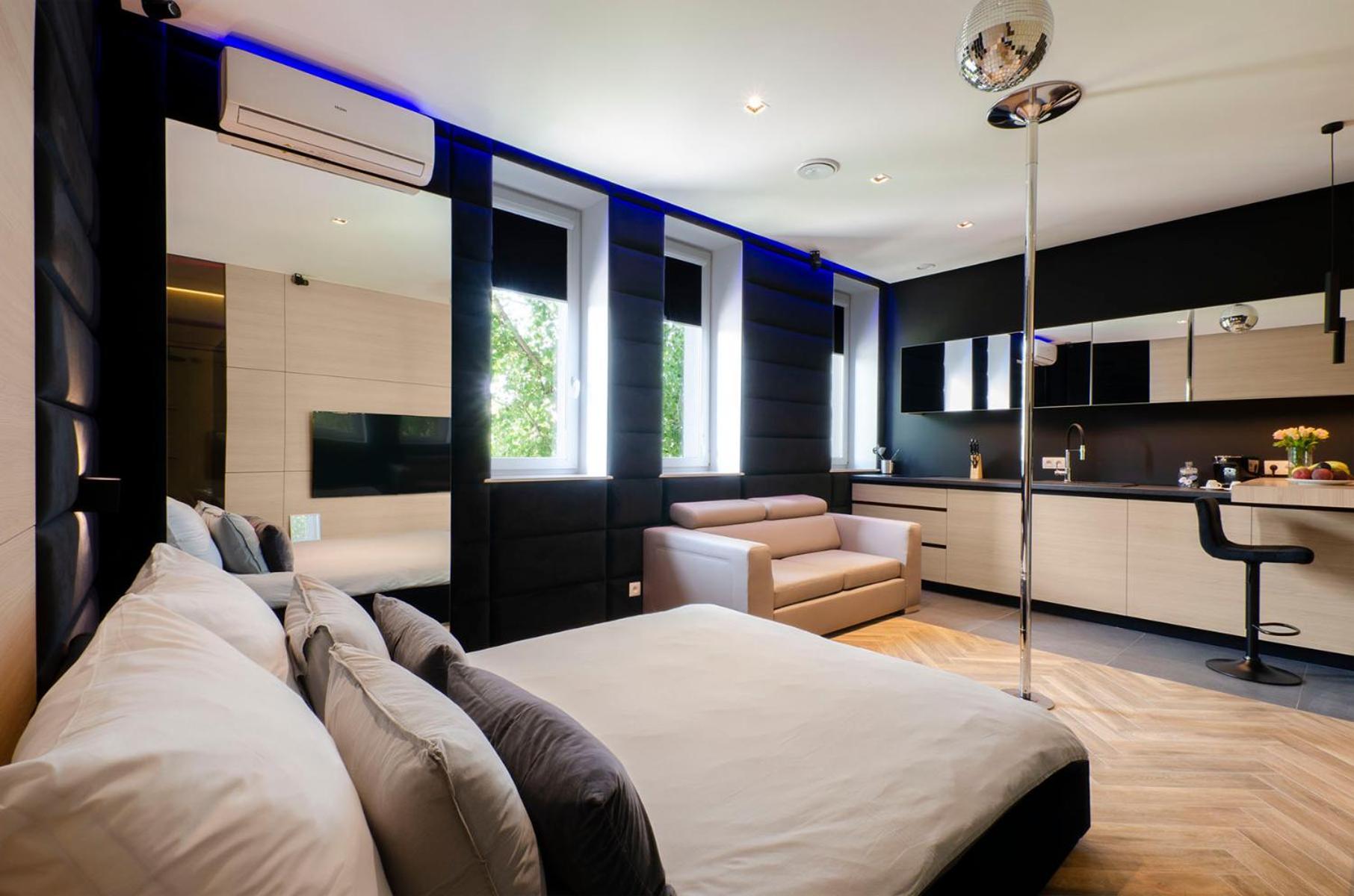 Lupoapartments Z Jacuzzi Pole Dance Leczycka 29 Klimatyzacja Parking Dostep Na Kod Łódź Kamer foto